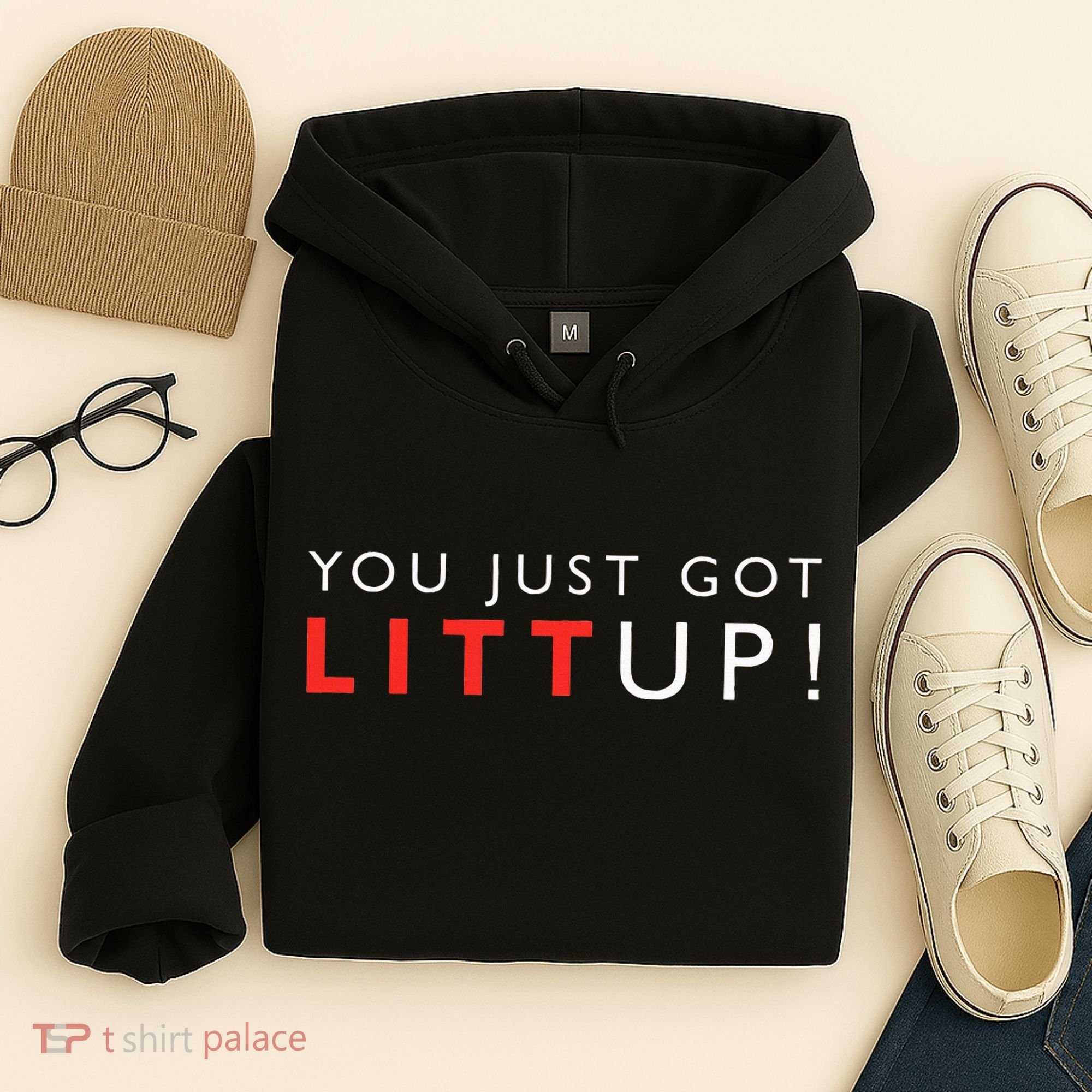 Suits You Just Got Litt Up Hoodie