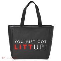 Suits You Just Got Litt Up Tote Bag thumb 0