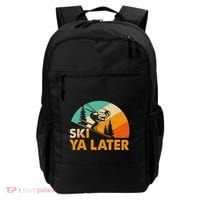 Ski You Later Winter Holiday Skiing Ski Driver Funny Backpack thumb 0