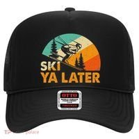 Ski You Later Winter Holiday Skiing Ski Driver Funny Hat thumb 0
