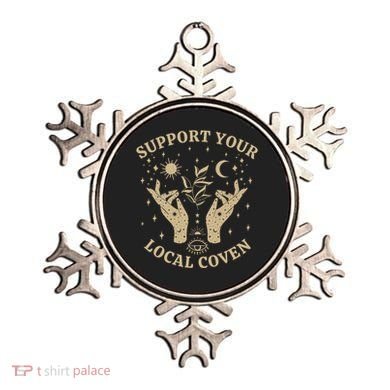 Support Your Local Coven Witch Aesthetic Gift Ornament