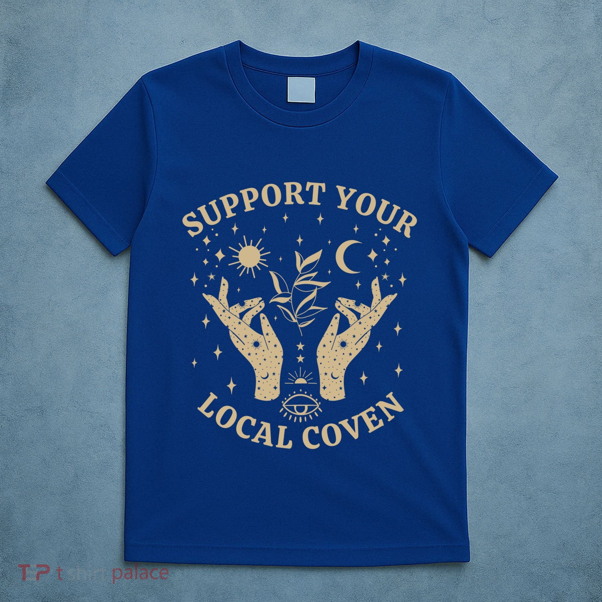 Support Your Local Coven Witch Aesthetic Gift T-Shirt