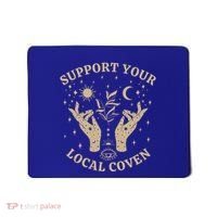 Support Your Local Coven Witch Aesthetic Gift Mousepad thumb 0