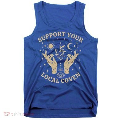 Support Your Local Coven Witch Aesthetic Gift Tank Top