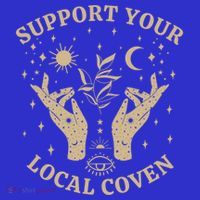 Support Your Local Coven Witch Aesthetic Gift Visor thumb 3