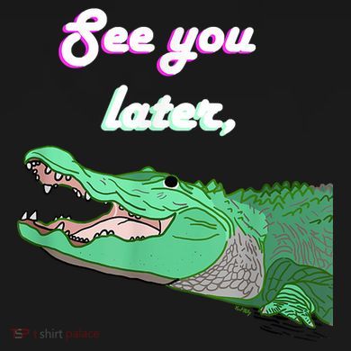 See You Later Alligator Toddler Zip Fleece Hoodie