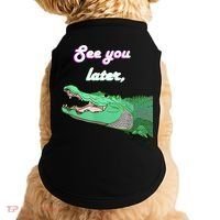 See You Later Alligator Doggie Tank thumb 0