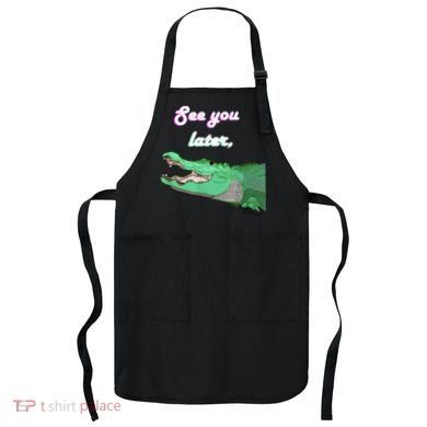 See You Later Alligator Apron