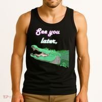 See You Later Alligator Tank Top thumb 3