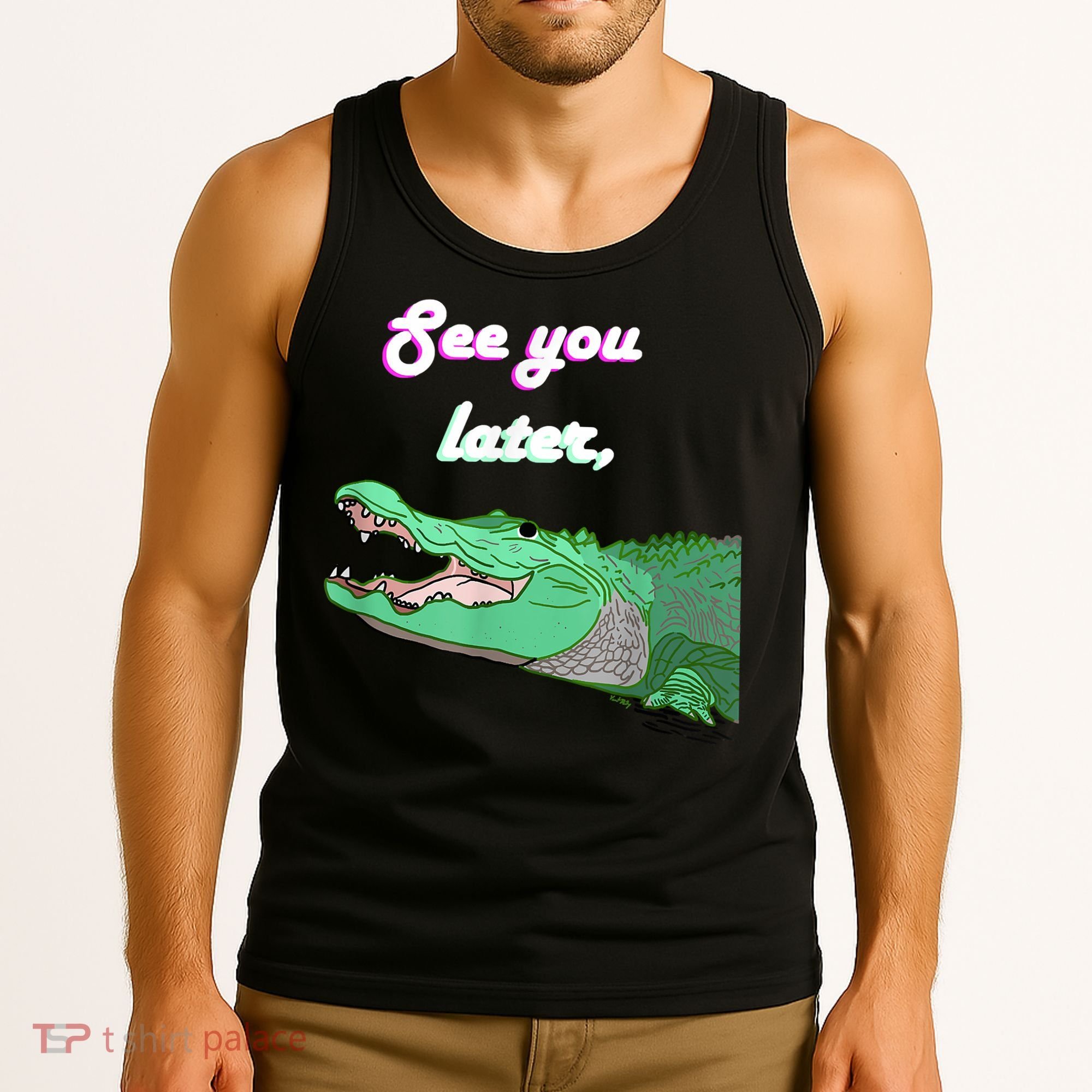 See You Later Alligator Tank Top