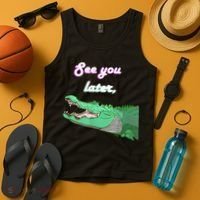 See You Later Alligator Tank Top thumb 4