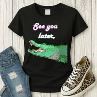 See You Later Alligator Women's T-Shirt thumb 3