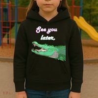 See You Later Alligator Kids Hoodie thumb 3