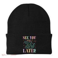 See You Later Summer Last Day Of School Beanie thumb 0