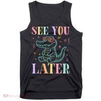 See You Later Summer Last Day Of School Tank Top thumb 0