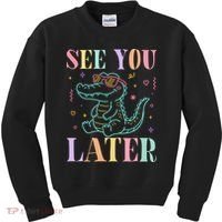 See You Later Summer Last Day Of School Kids Sweatshirt thumb 0