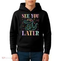 See You Later Summer Last Day Of School Kids Hoodie thumb 4