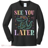 See You Later Summer Last Day Of School Kids Long Sleeve Shirt thumb 0