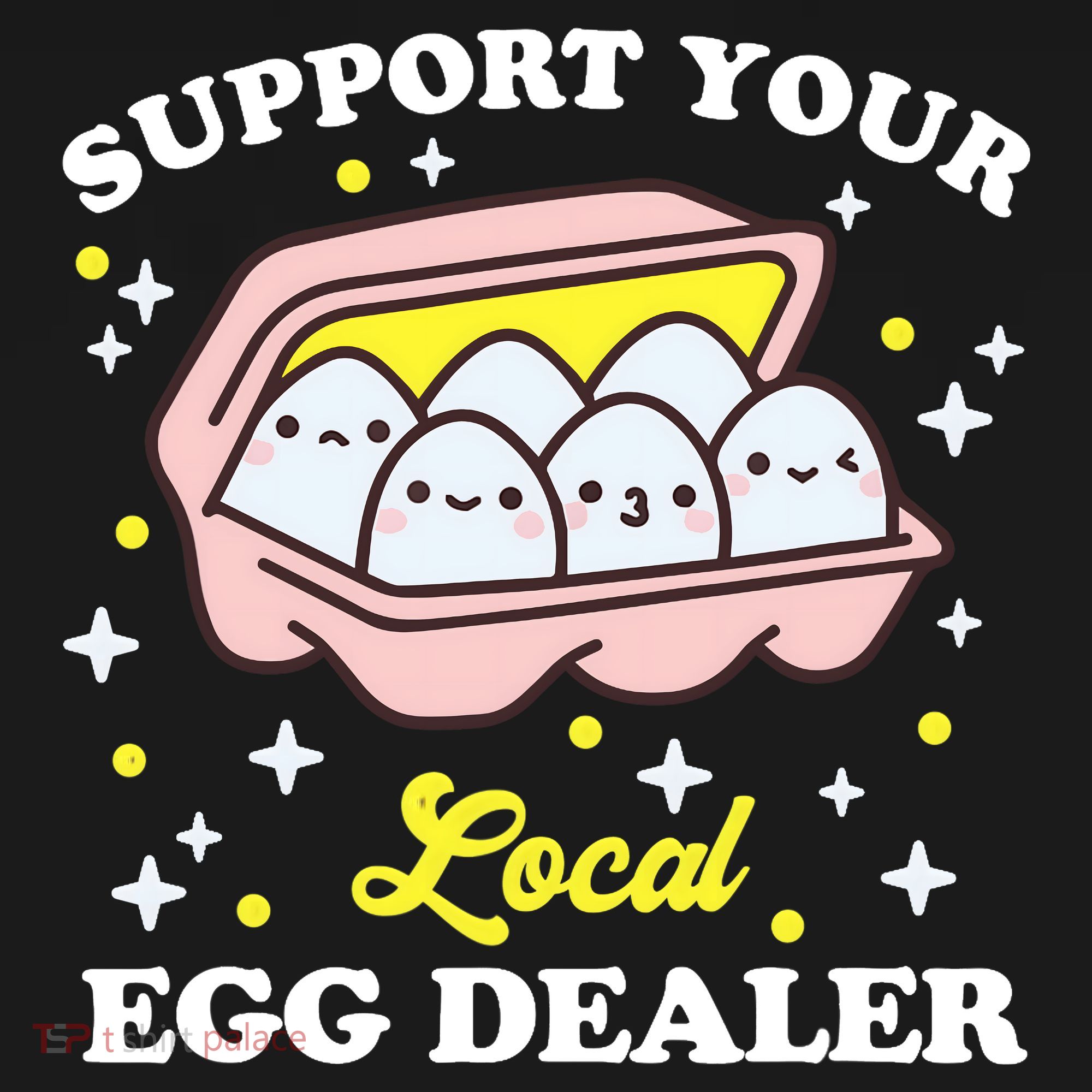 Support Your Local Egg Dealer, Farm Fresh eggs Funny farm Ornament