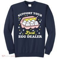 Support Your Local Egg Dealer, Farm Fresh eggs Funny farm Sweatshirt thumb 0