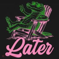 See You Later Summer Alligator Last Day Of School Coaster thumb 2