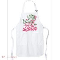See You Later Summer Alligator Last Day Of School Apron thumb 0