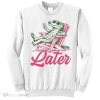 See You Later Summer Alligator Last Day Of School Sweatshirt thumb 0