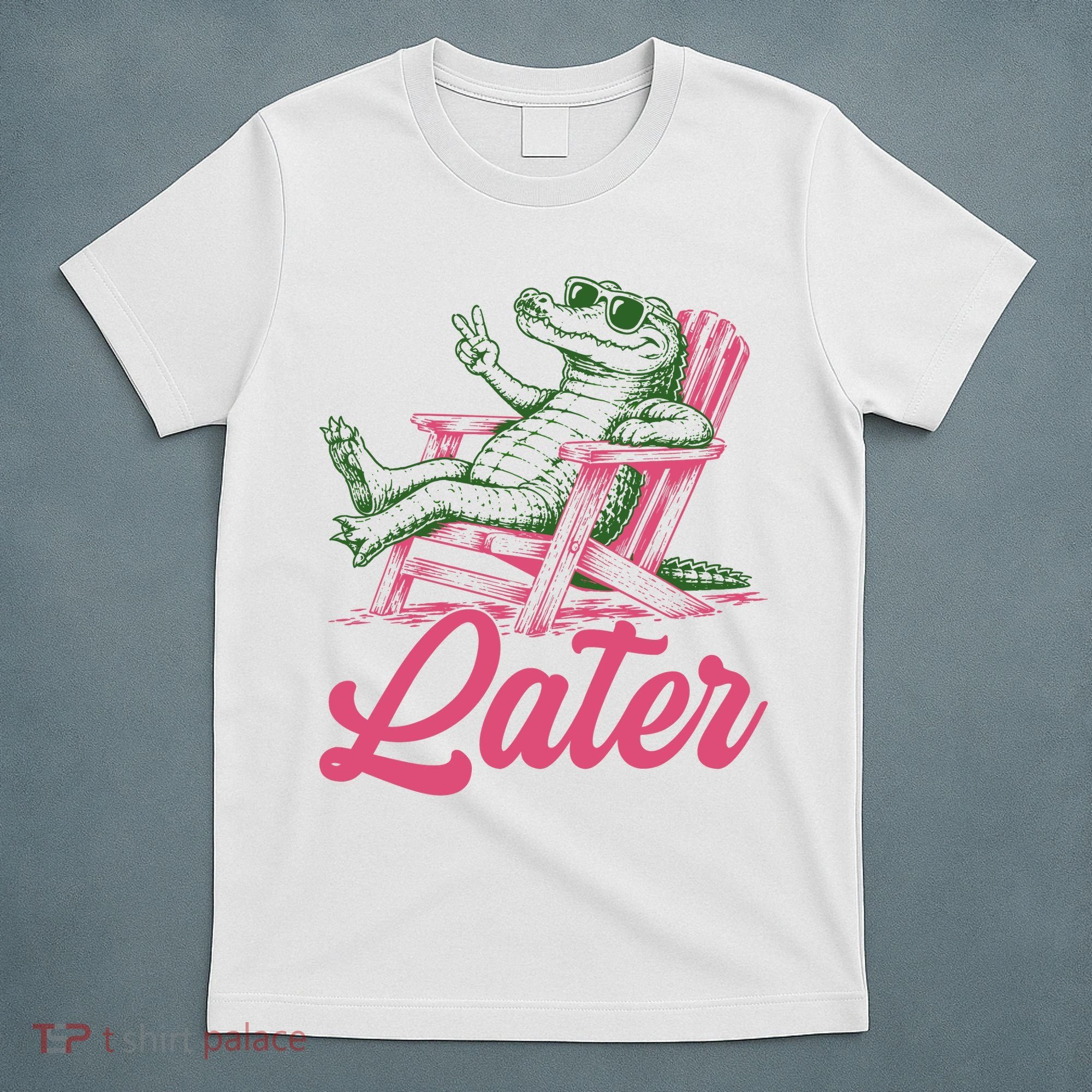 See You Later Summer Alligator Last Day Of School T-Shirt