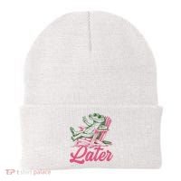 See You Later Summer Alligator Last Day Of School Beanie thumb 0