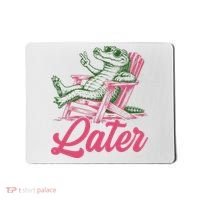 See You Later Summer Alligator Last Day Of School Mousepad thumb 0