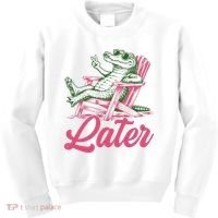 See You Later Summer Alligator Last Day Of School Kids Sweatshirt thumb 0