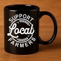 Support Your Local Farmer Grain 11oz C Handle Ceramic Mug thumb 3