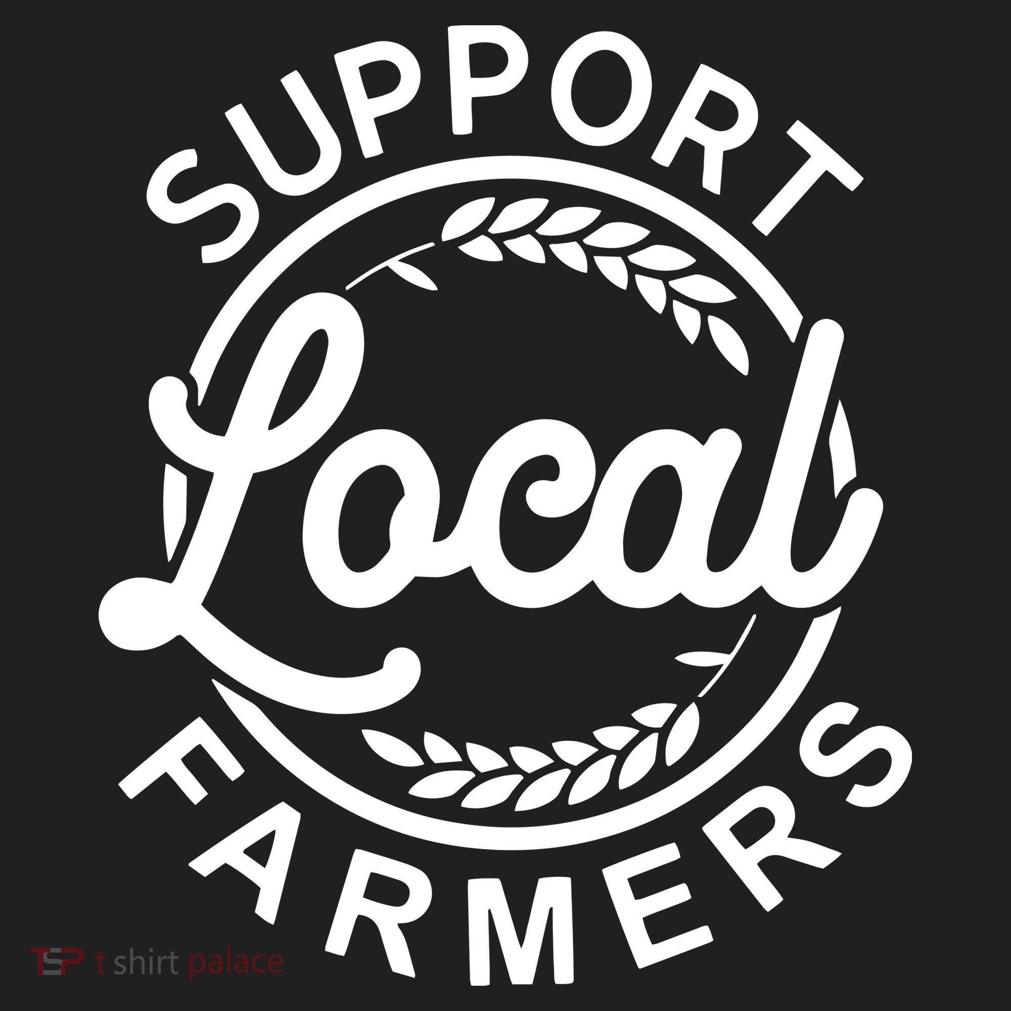 Support Your Local Farmer Grain 11oz C Handle Ceramic Mug