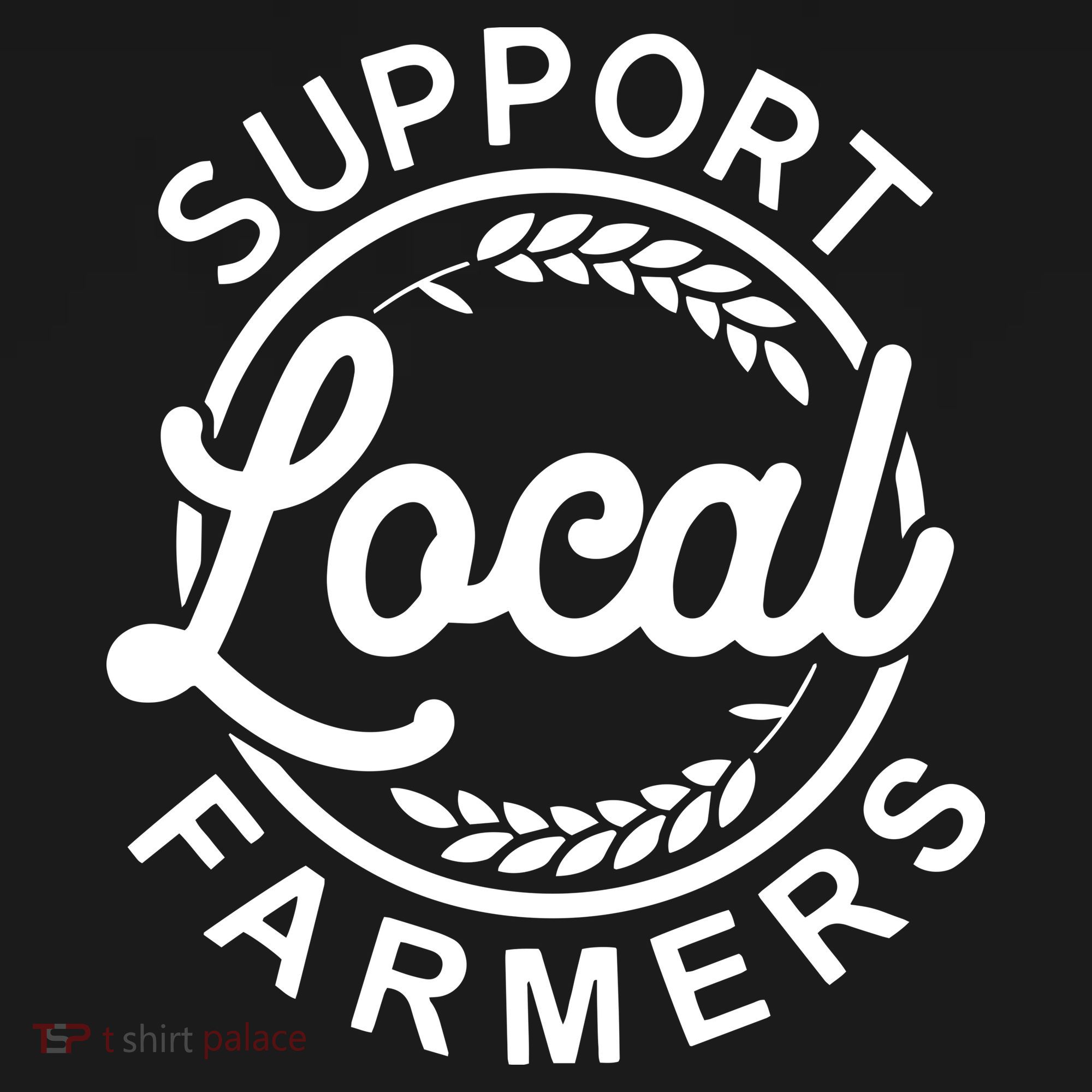 Support Your Local Farmer Grain Ornament