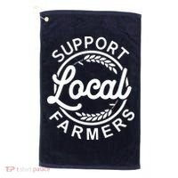 Support Your Local Farmer Grain Golf Towel thumb 0