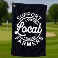 Support Your Local Farmer Grain Golf Towel thumb 1