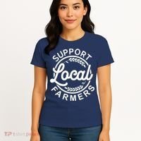 Support Your Local Farmer Grain Women's T-Shirt thumb 4