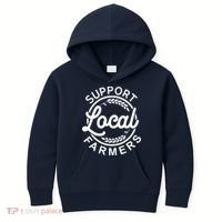Support Your Local Farmer Grain Kids Hoodie thumb 0
