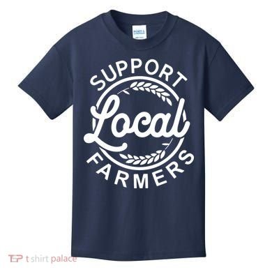 Support Your Local Farmer Grain Kids T-Shirt