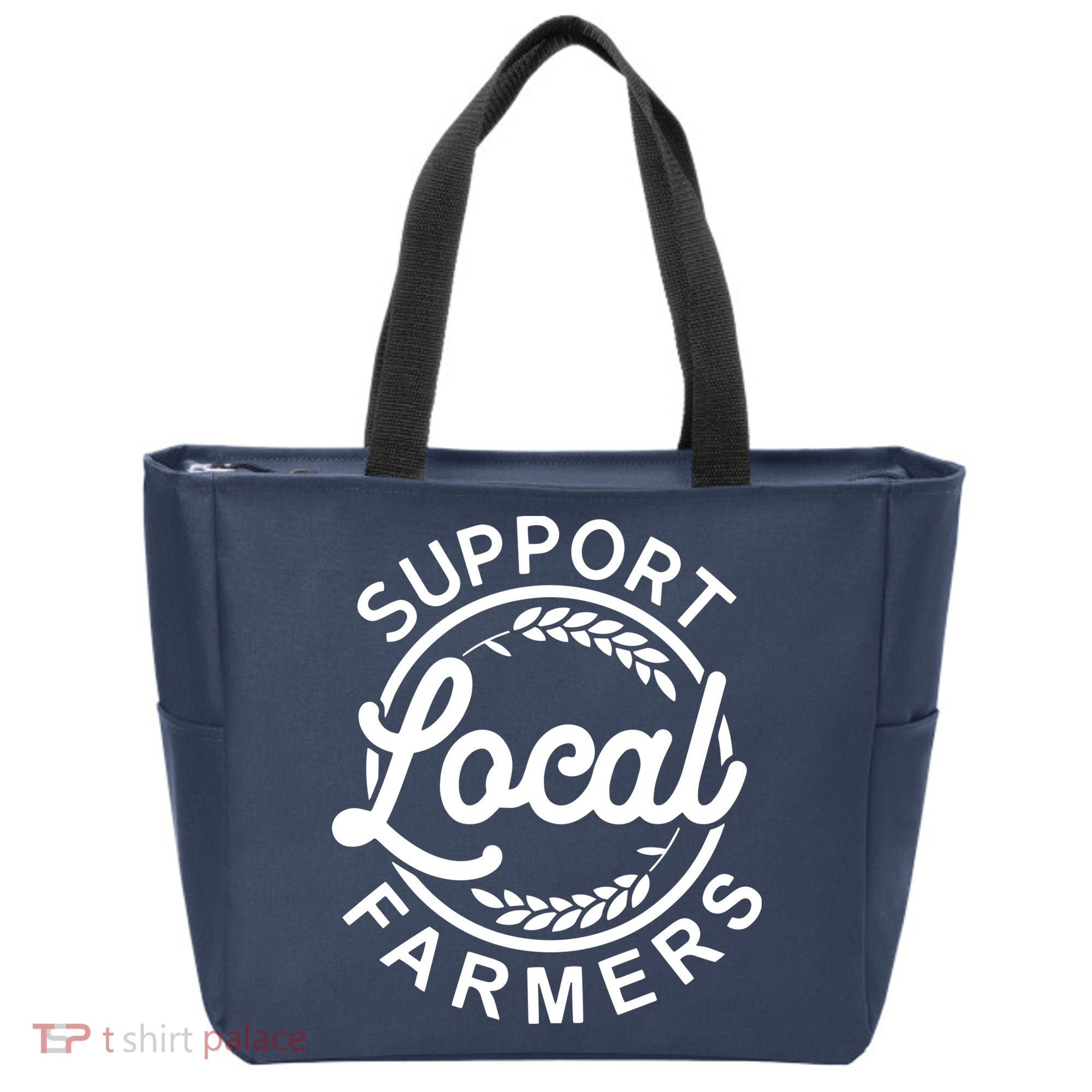 Support Your Local Farmer Grain Tote Bag