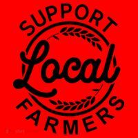 Support Your Local Farmer Grain Santa Hat thumb 1
