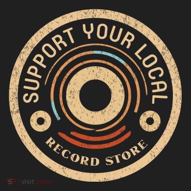 Support Your Local Record Store 24oz Duet Stainless Steel Tumbler