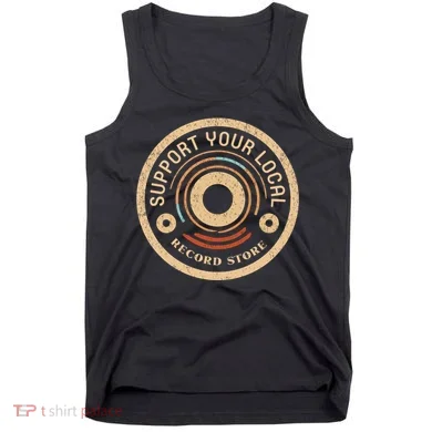 Support Your Local Record Store Tank Top