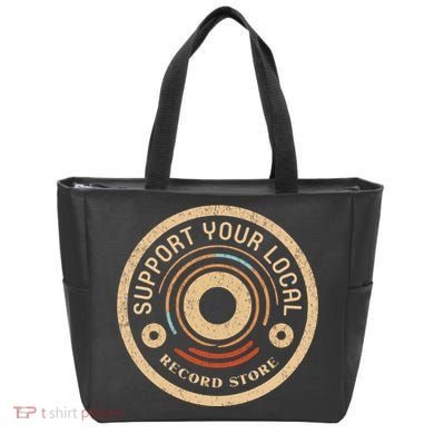 Support Your Local Record Store Tote Bag