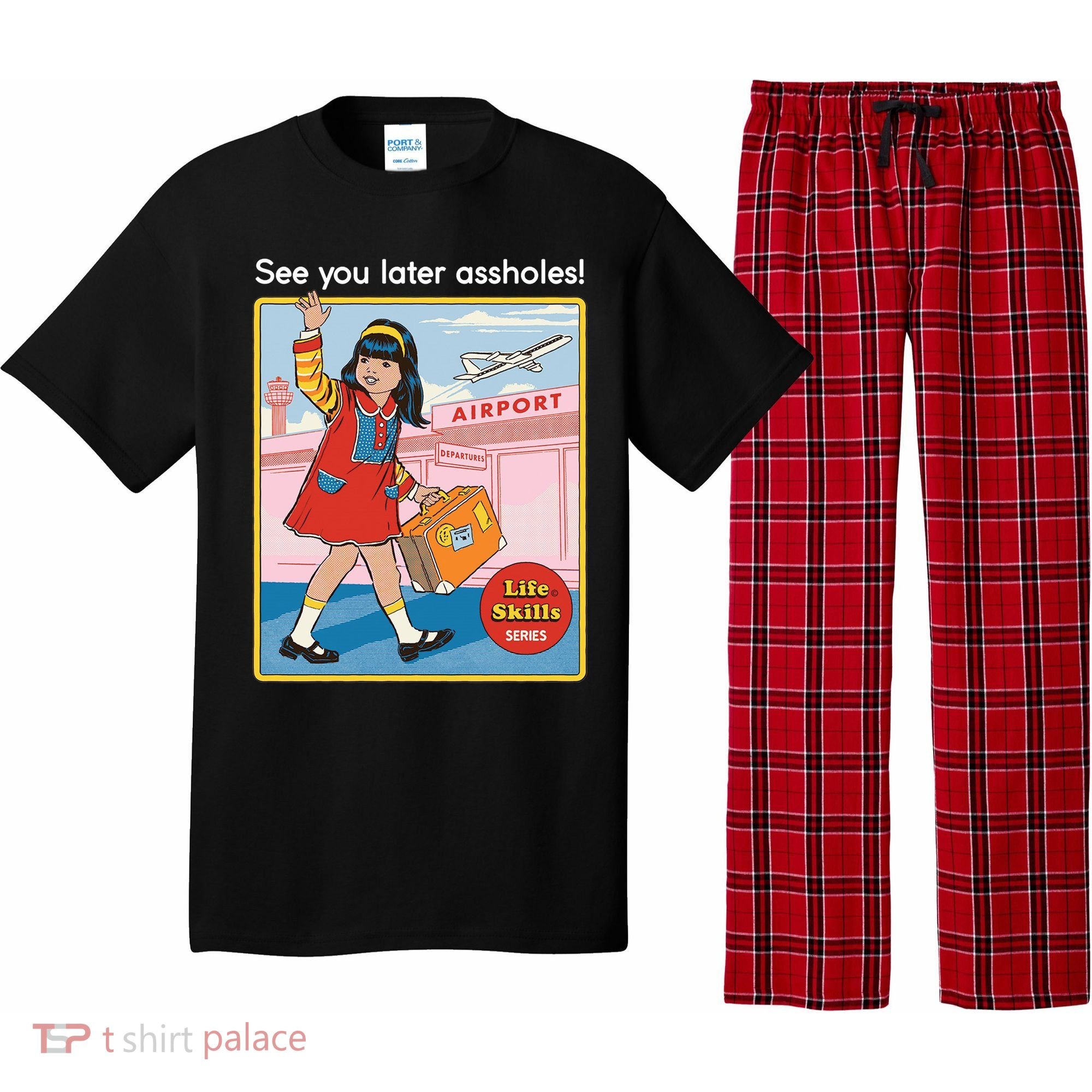 See You Later Assholes Pajama Set