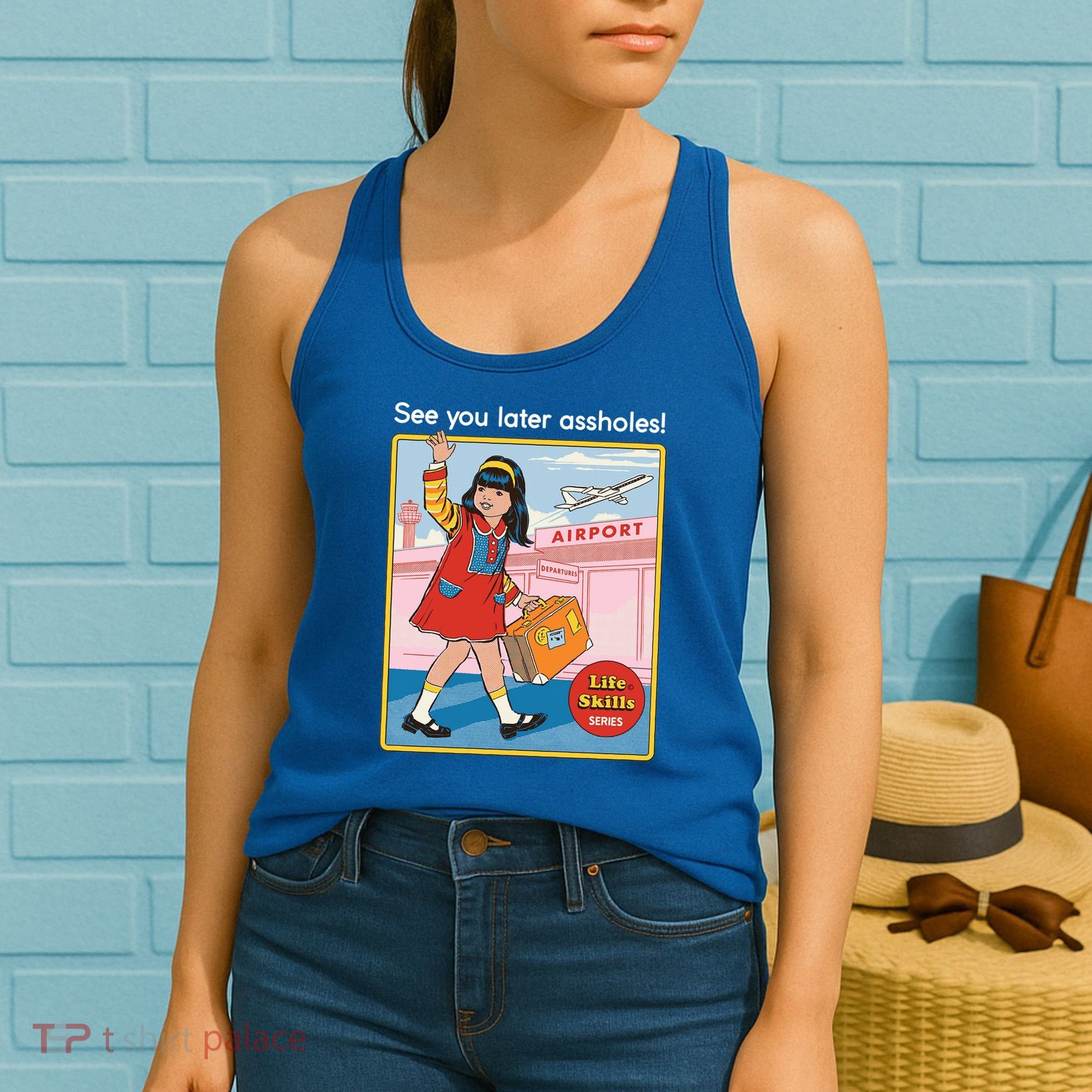 See You Later Assholes Women's Tank Top