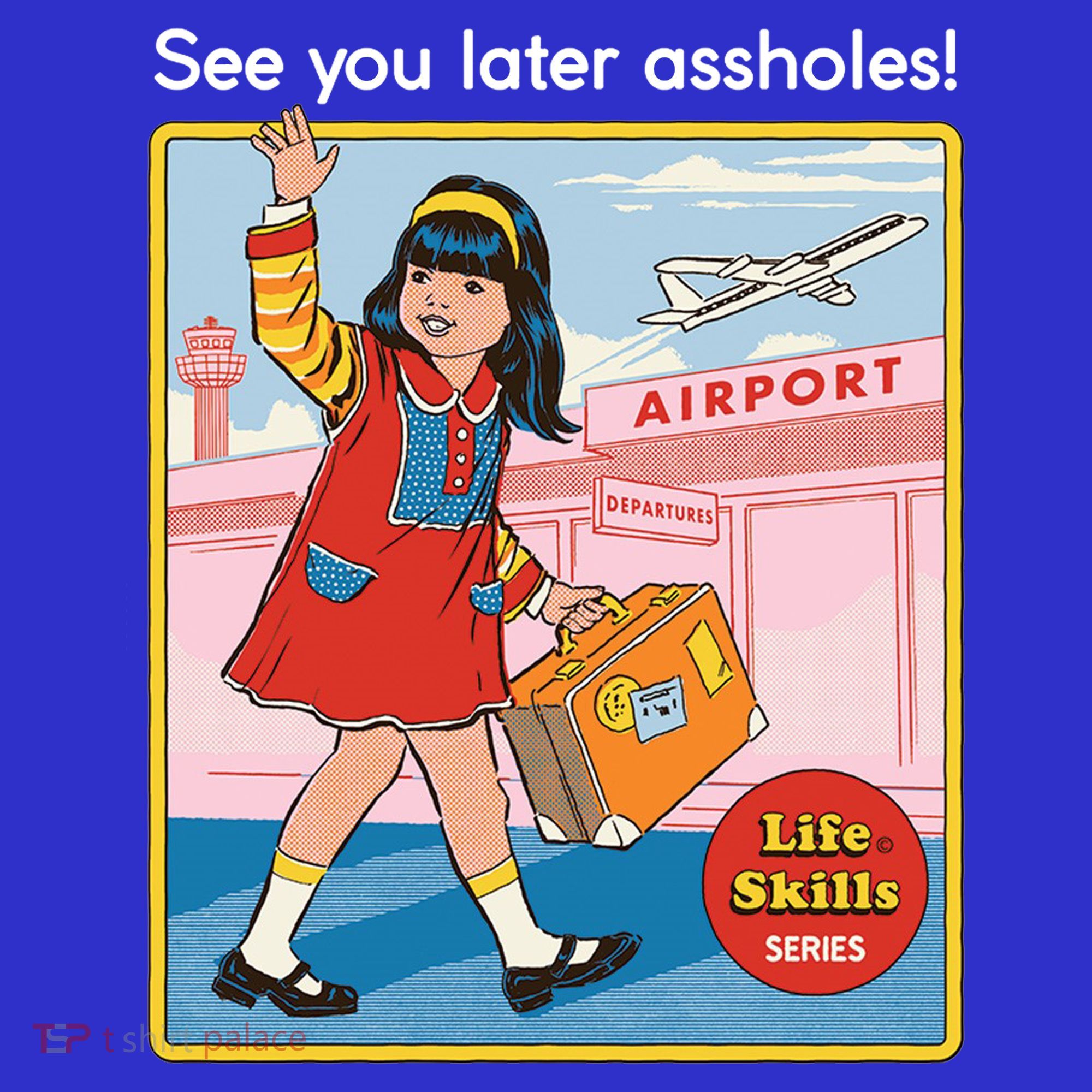 See You Later Assholes Pom Pom 12in Knit Beanie