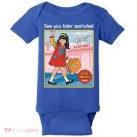 See You Later Assholes Baby Bodysuit thumb 0