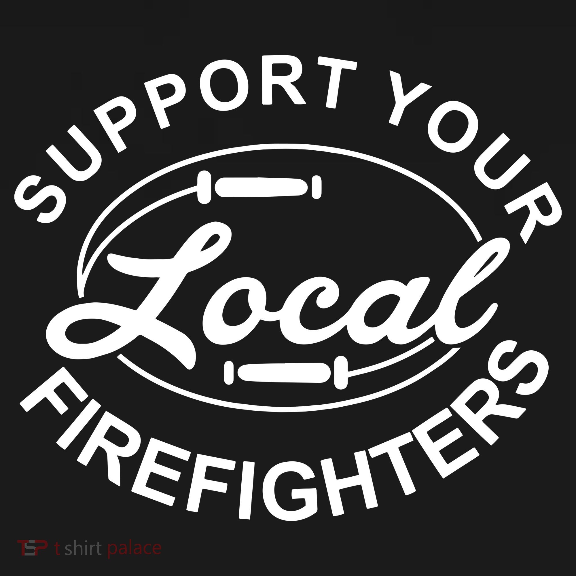 Support Your Local Firefighter Firefighter Firefighter Wife Coaster