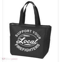 Support Your Local Firefighter Firefighter Firefighter Wife Tote Bag thumb 3